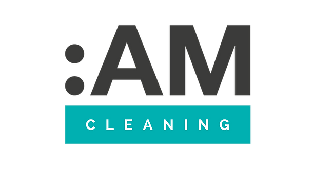 :AM Cleaning logo