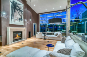 Gorgeous home in Calgary living room