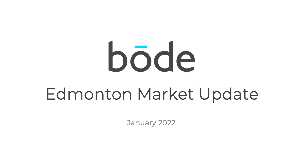 Edmonton market update
